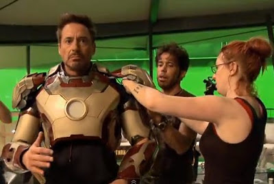 Foto-Foto Dibalik Pembuatan Film Iron Man 3