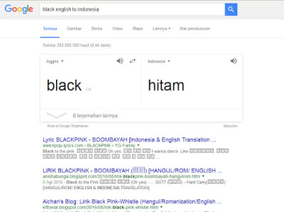 Hal Menarik yang Bisa Di lakukan Google Search - terjemahan